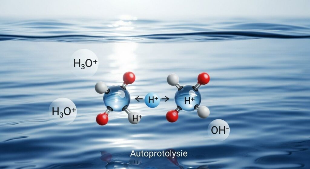 L’autoprotolyse de l’eau : le secret de l’équilibre ionique naturel - Featured Image