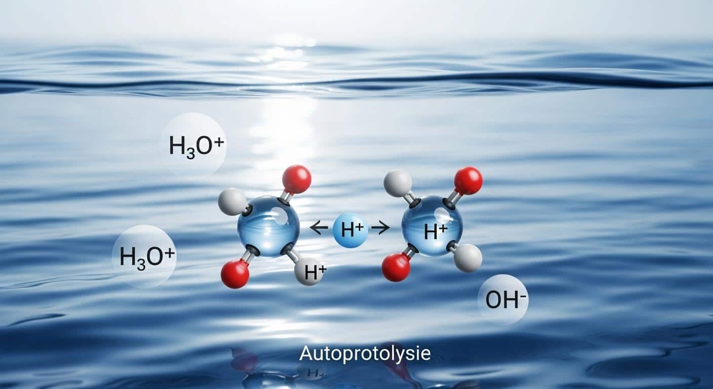 L’autoprotolyse de l’eau : le secret de l’équilibre ionique naturel - Featured Image